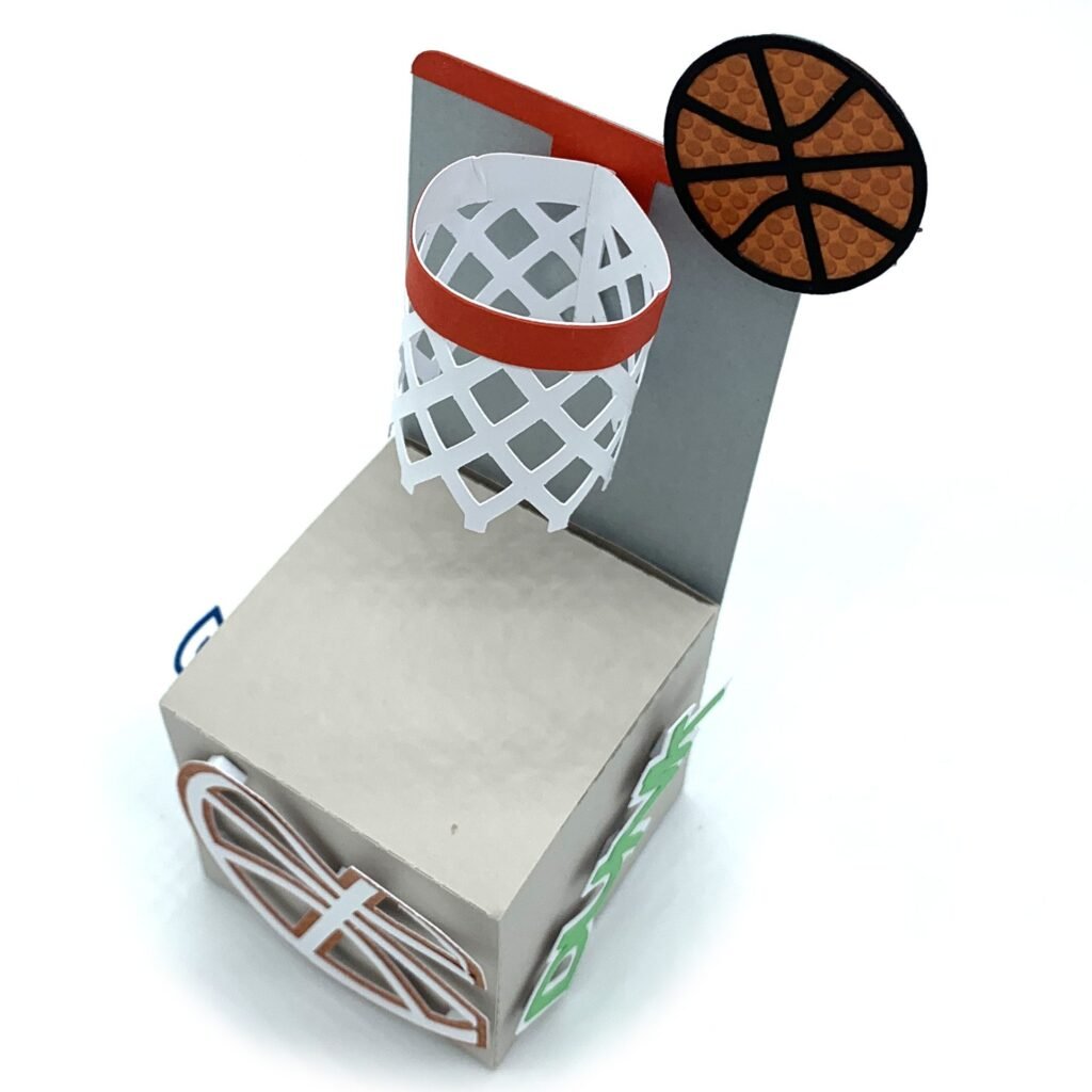 Basketball Hoop Box Studio Ilustrado