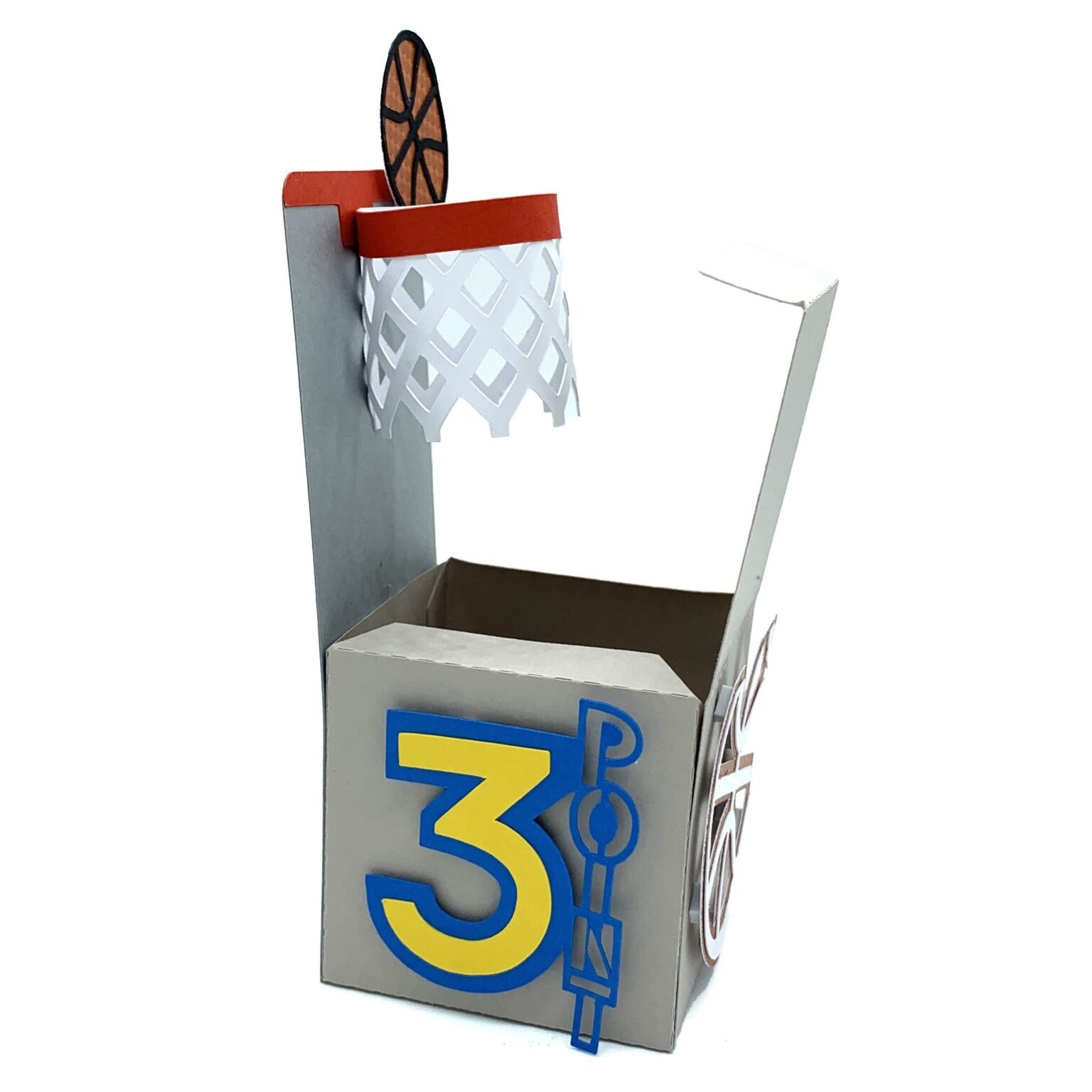 Basketball Hoop Box Studio Ilustrado